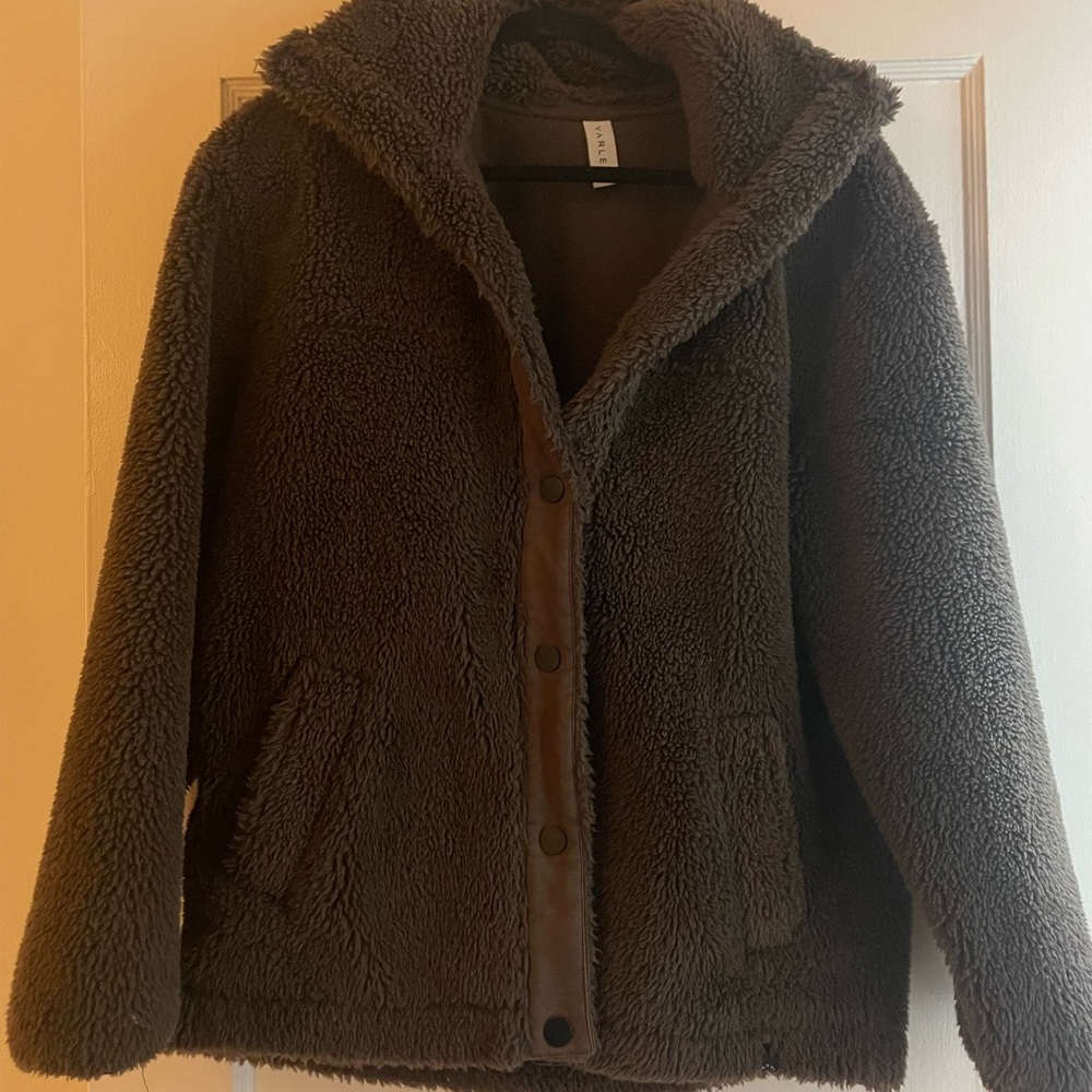 Barley Brown Shearling Jacket - image 4